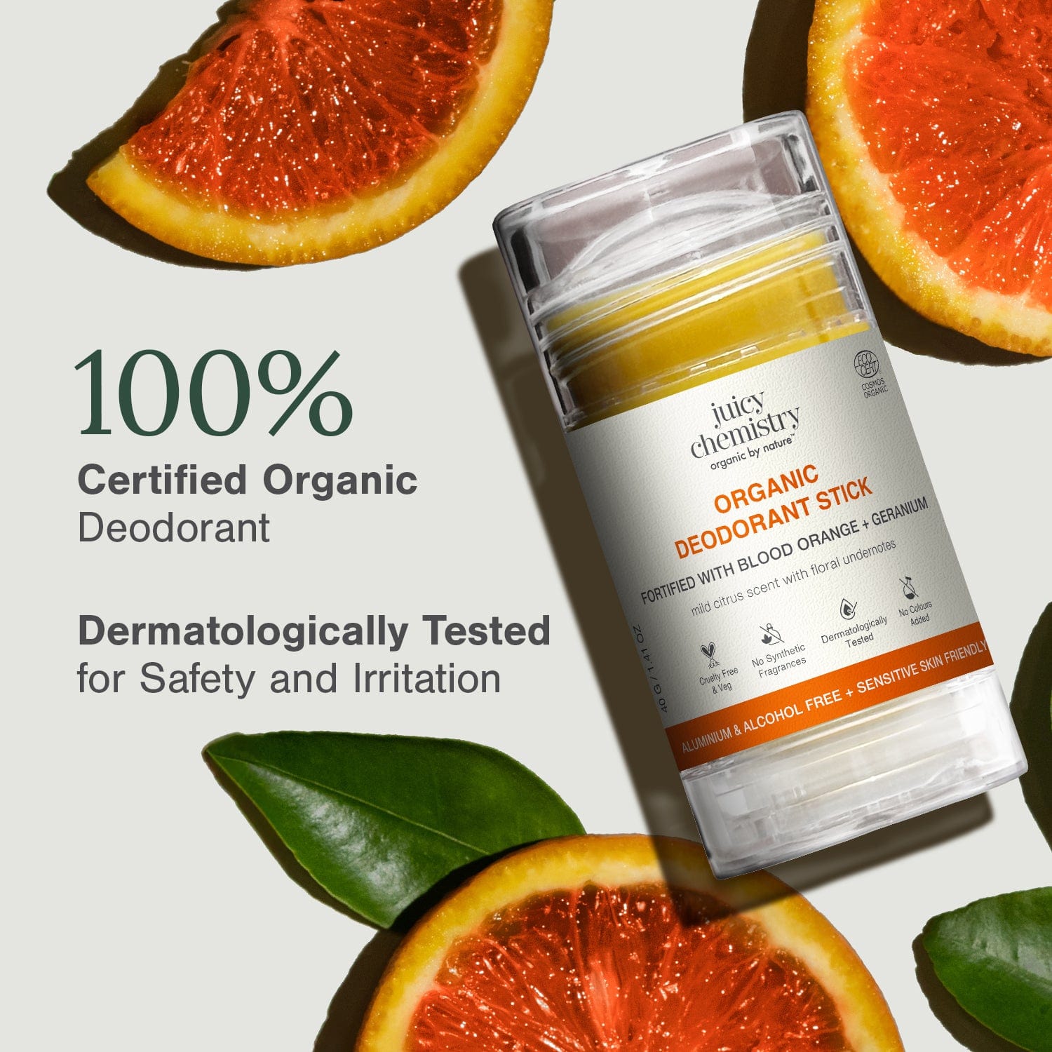 Blood Orange and Geranium Deodorant