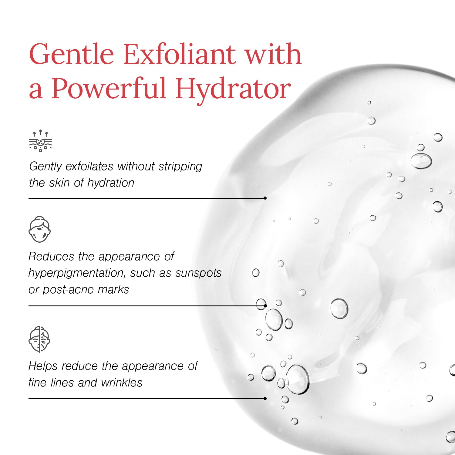 5% Lactic Acid + 3% Flower Acids Face Serum