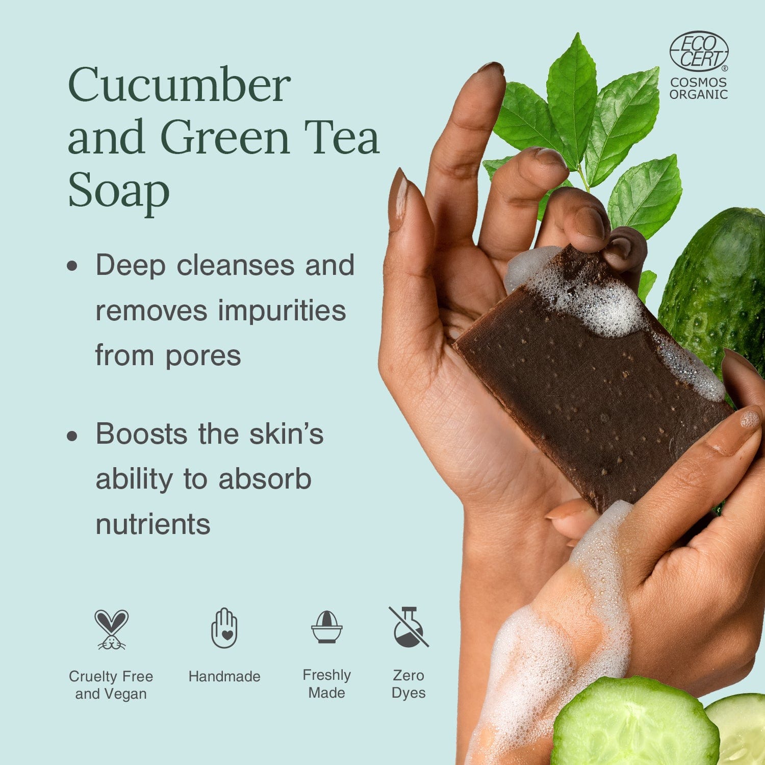 Cucumber & Green Tea Soap