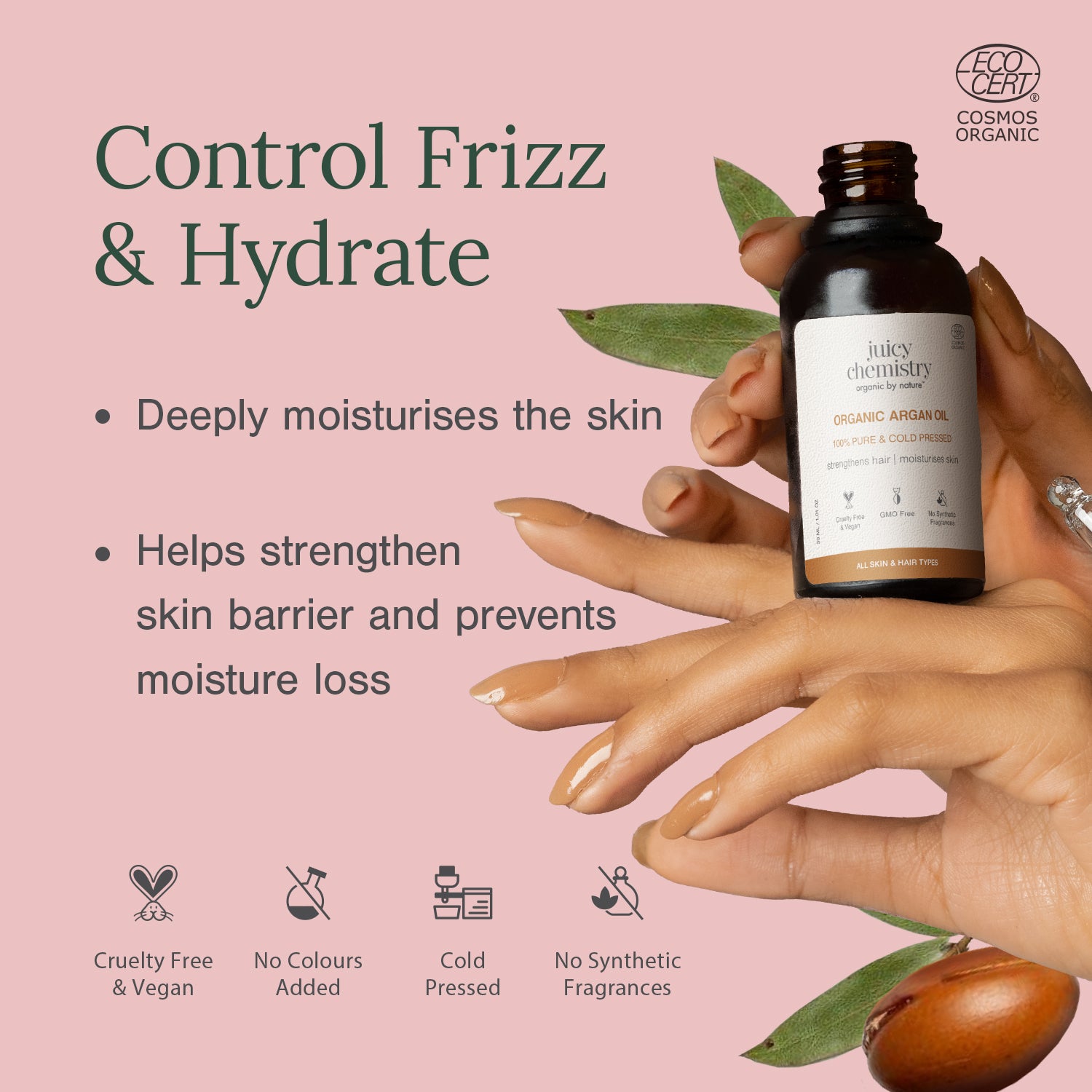 Cold Pressed Argan Carrier Oil