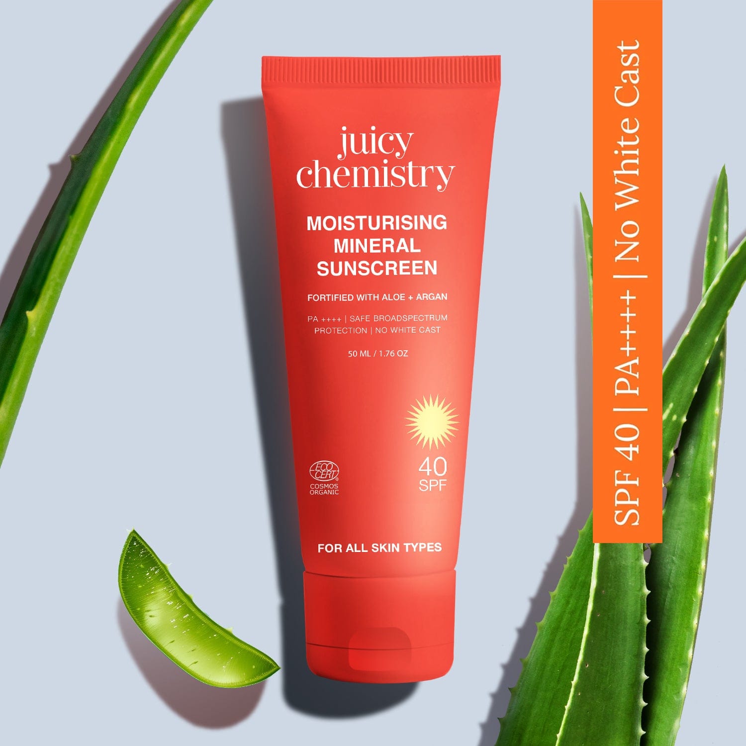 Moisturising Mineral Sunscreen SPF 40, PA++++