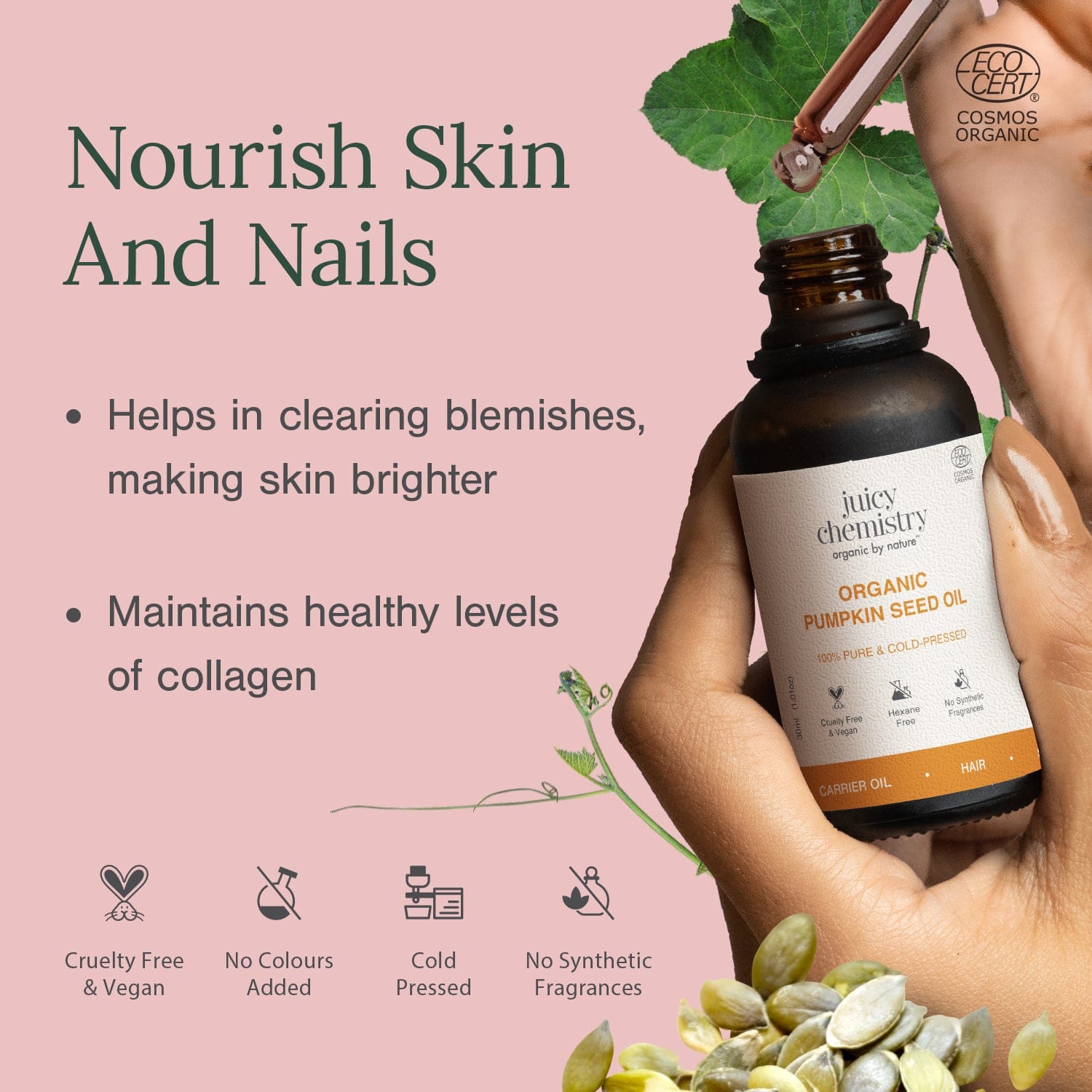 Organic Pumpkin Seed Oil