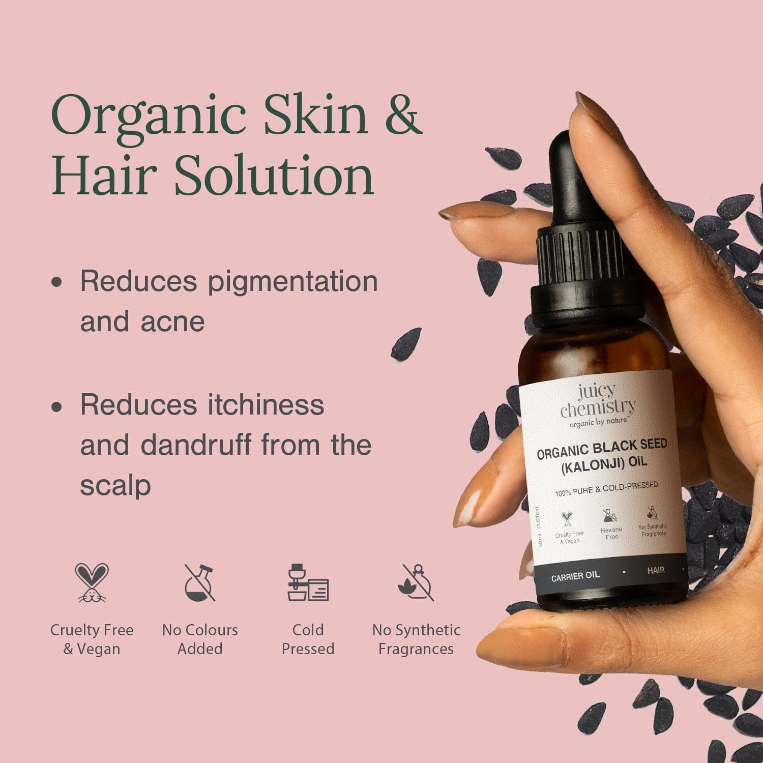 Organic Black Seed (Kalonji Oil)