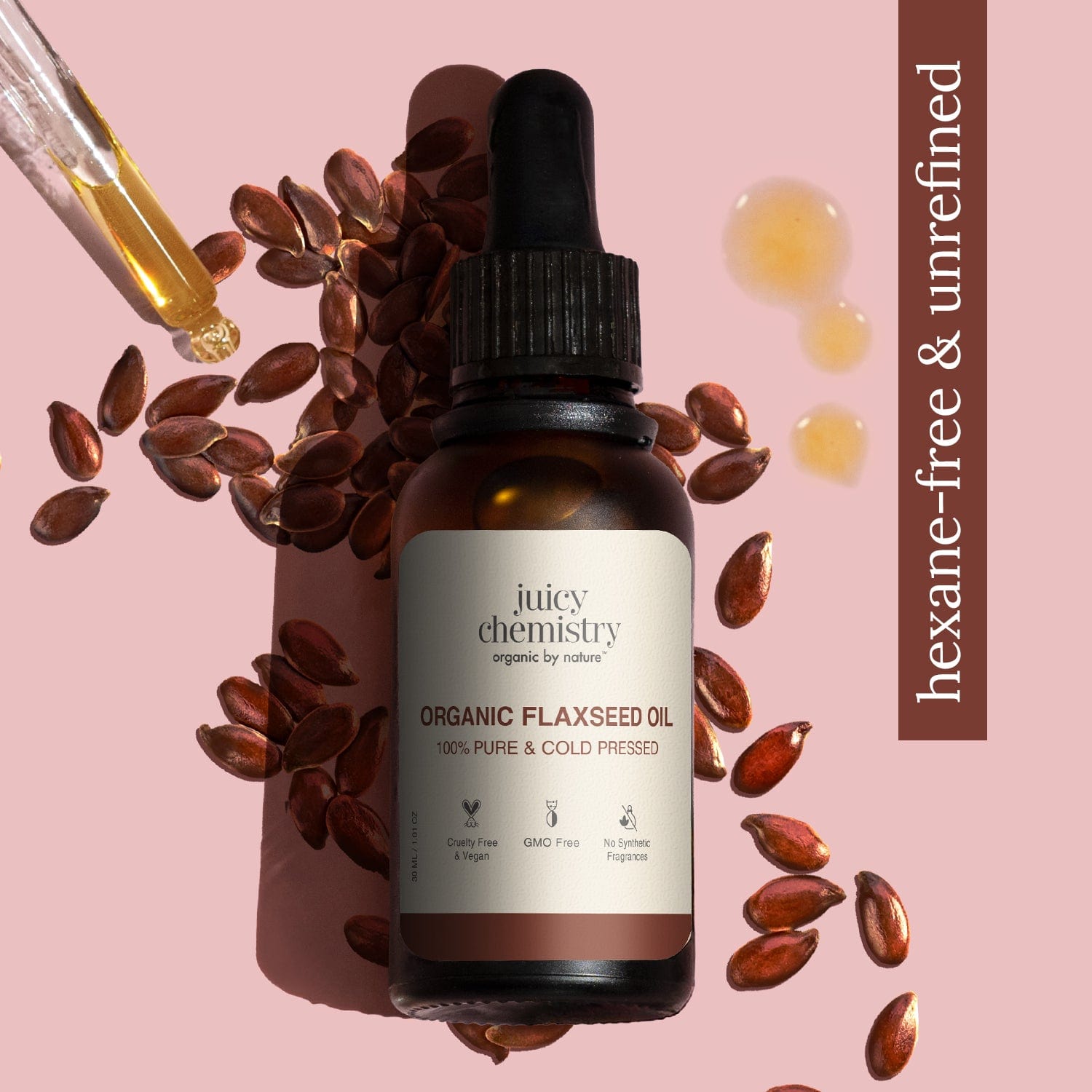 Cold Pressed Flaxseed Oil