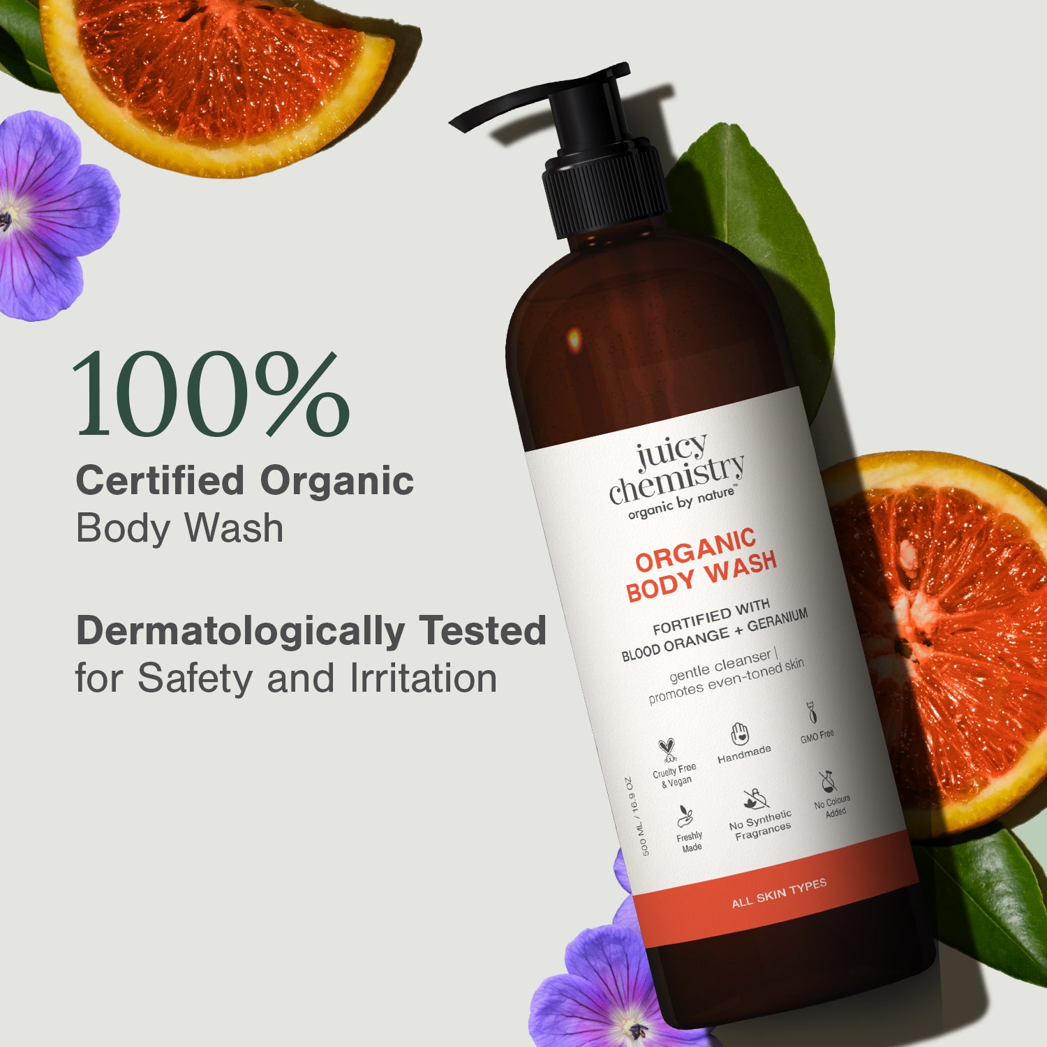 Blood Orange and Geranium Body Wash (Pack of 1)