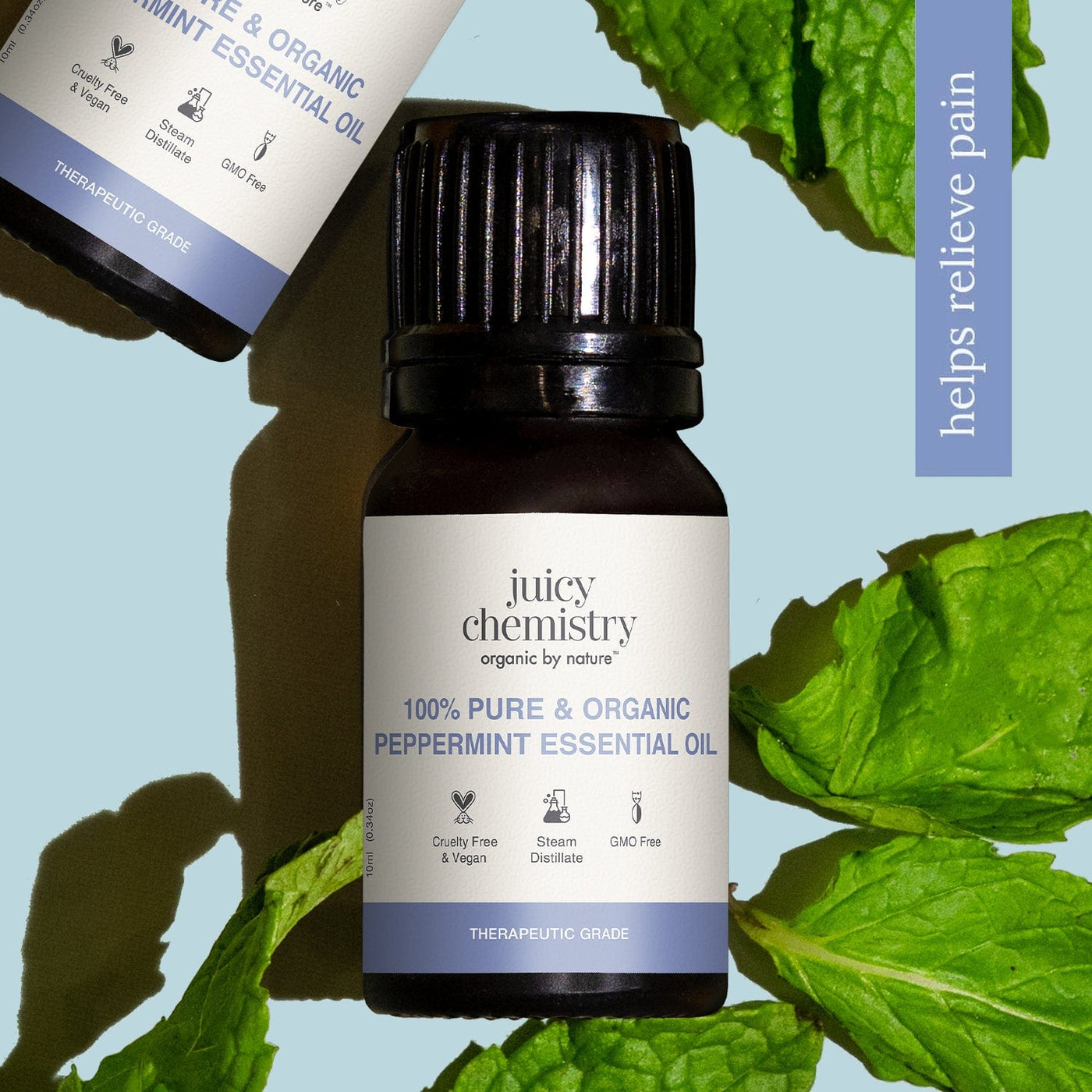 100% Pure & Organic Peppermint Essential Oil