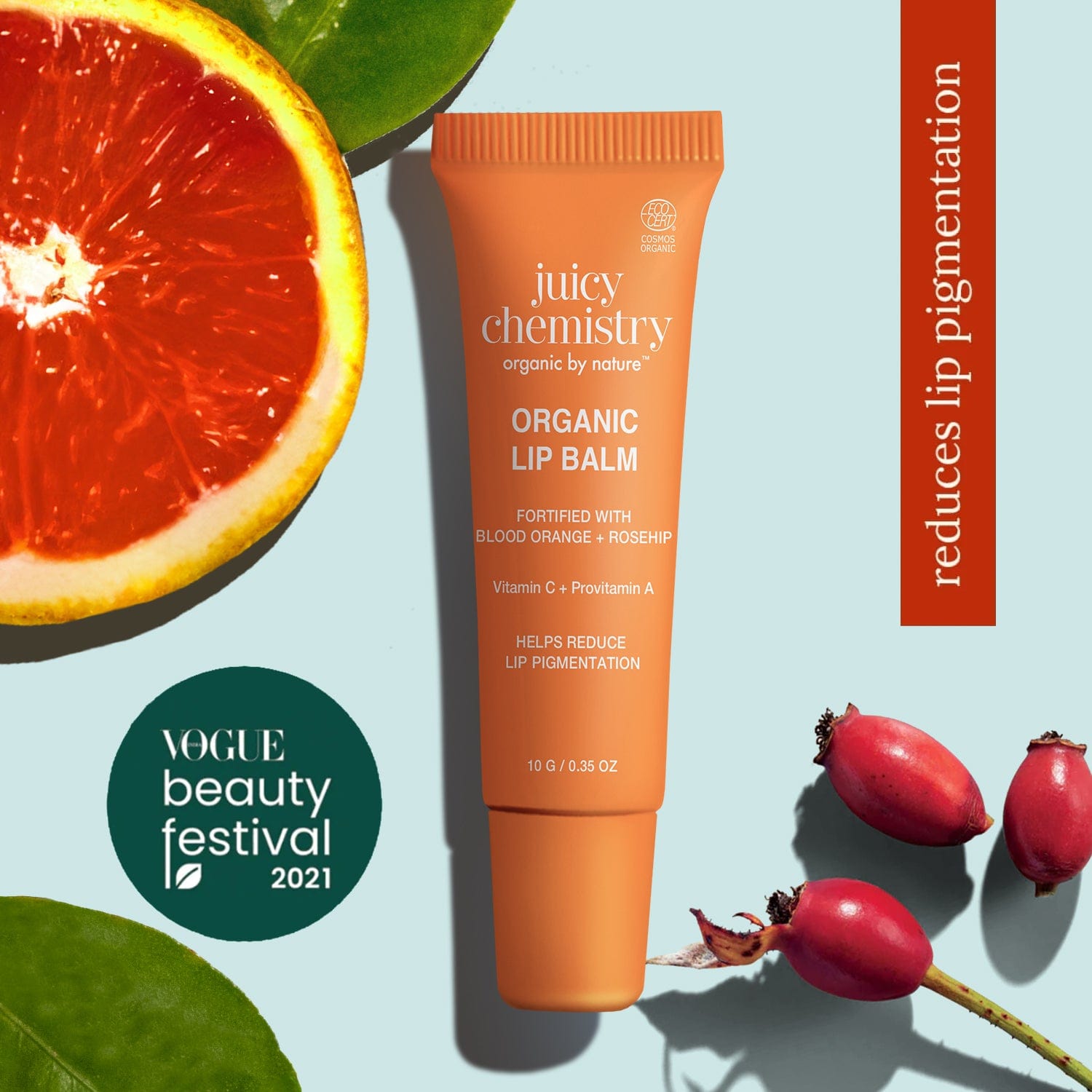 Blood Orange and Rosehip Lip Balm