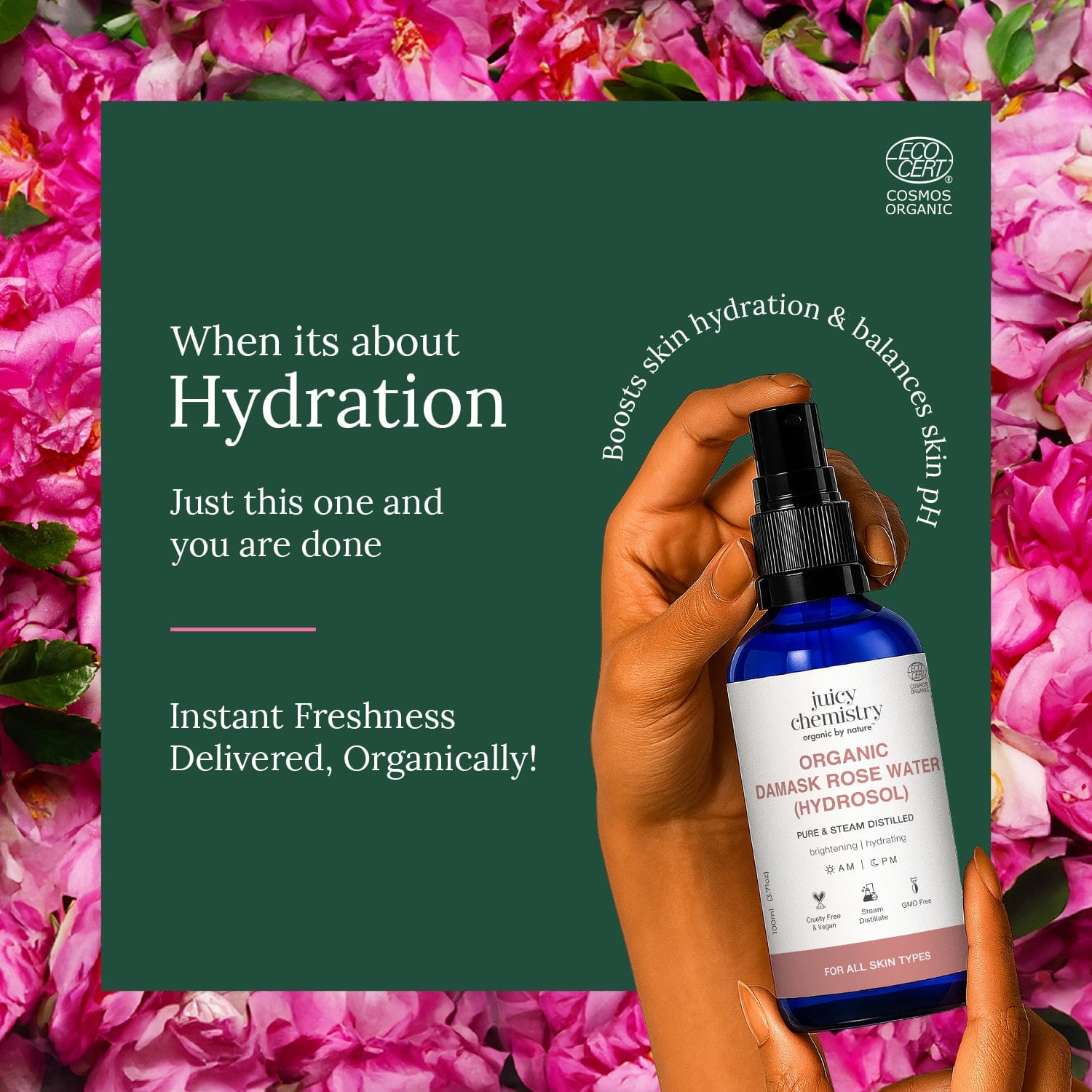 Bulgarian Rose Water (Hydrosol)
