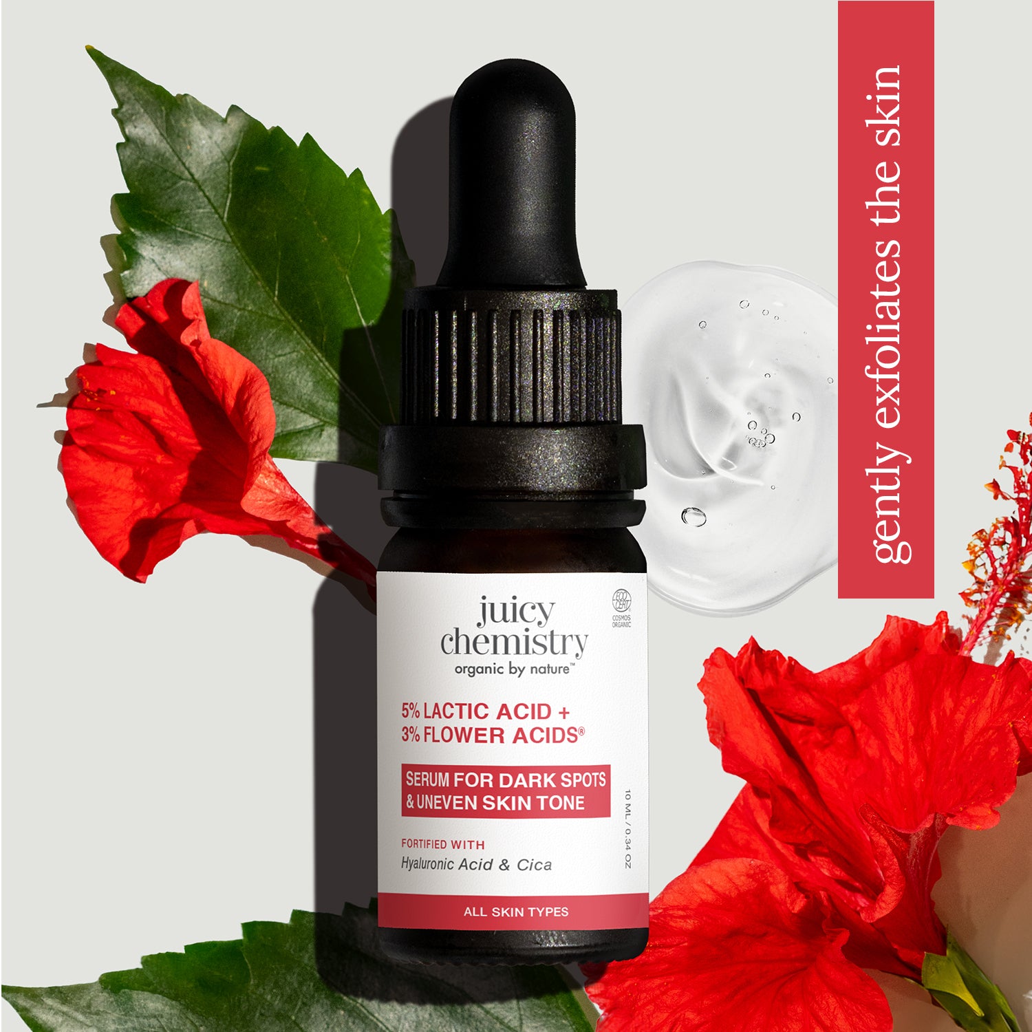 5% Lactic Acid + 3% Flower Acids Face Serum