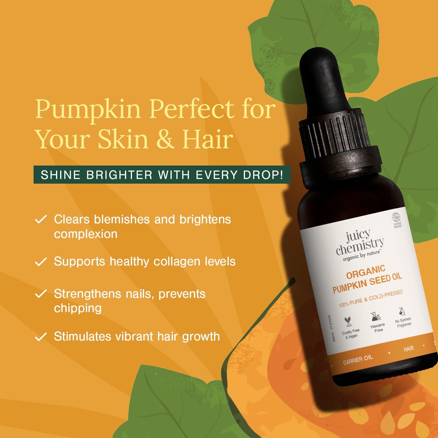 Organic Pumpkin Seed Oil