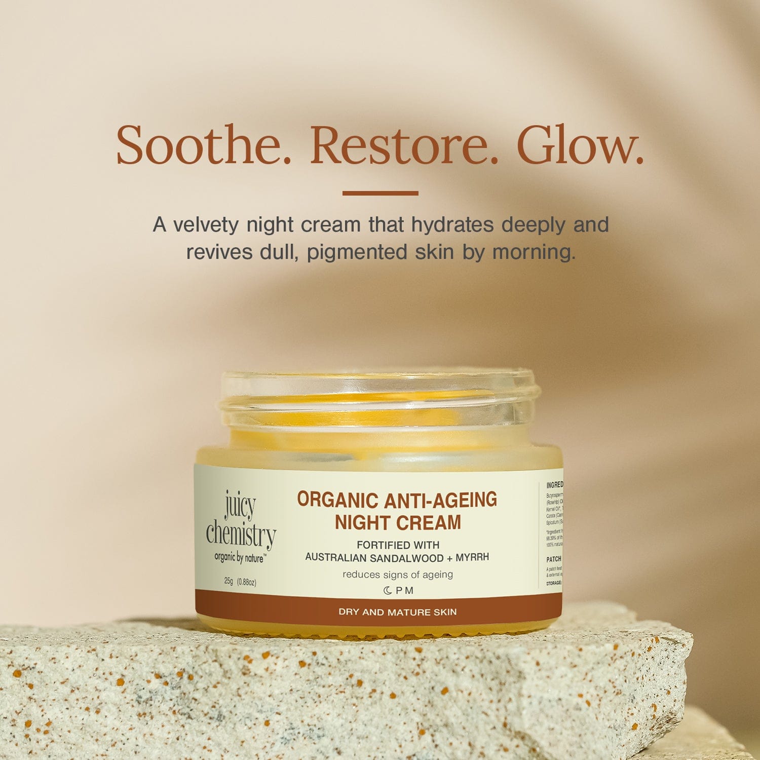 Australian Sandalwood and Myrrh Night Cream