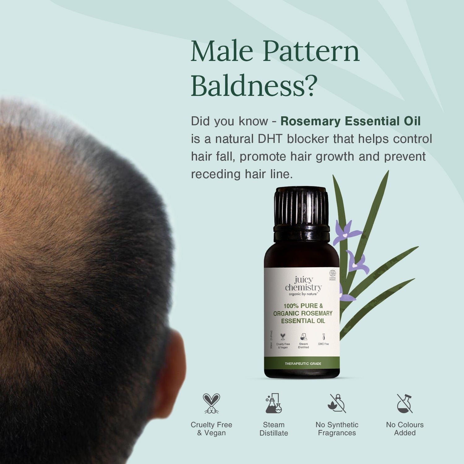 Certified Organic Rosemary Essential Oil