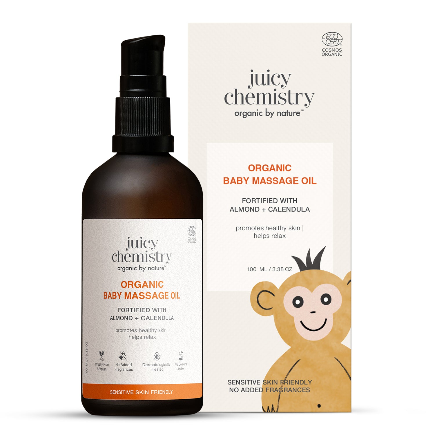 Almond, Calendula and Vitamin E Massage Oil