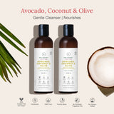 Avocado Coconut Olive Baby Wash Combo