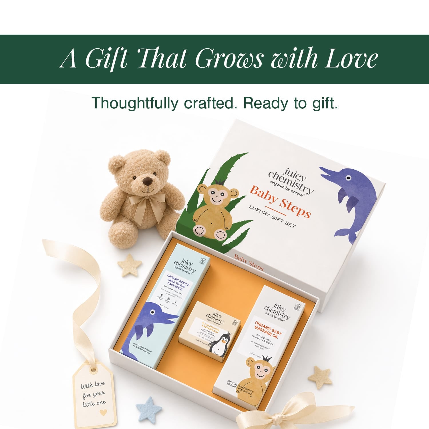 Juicy Chemistry Baby Steps Gift Box