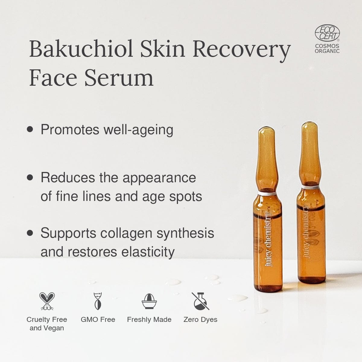 Bakuchiol Skin Recovery Face Serum - Product Benefits