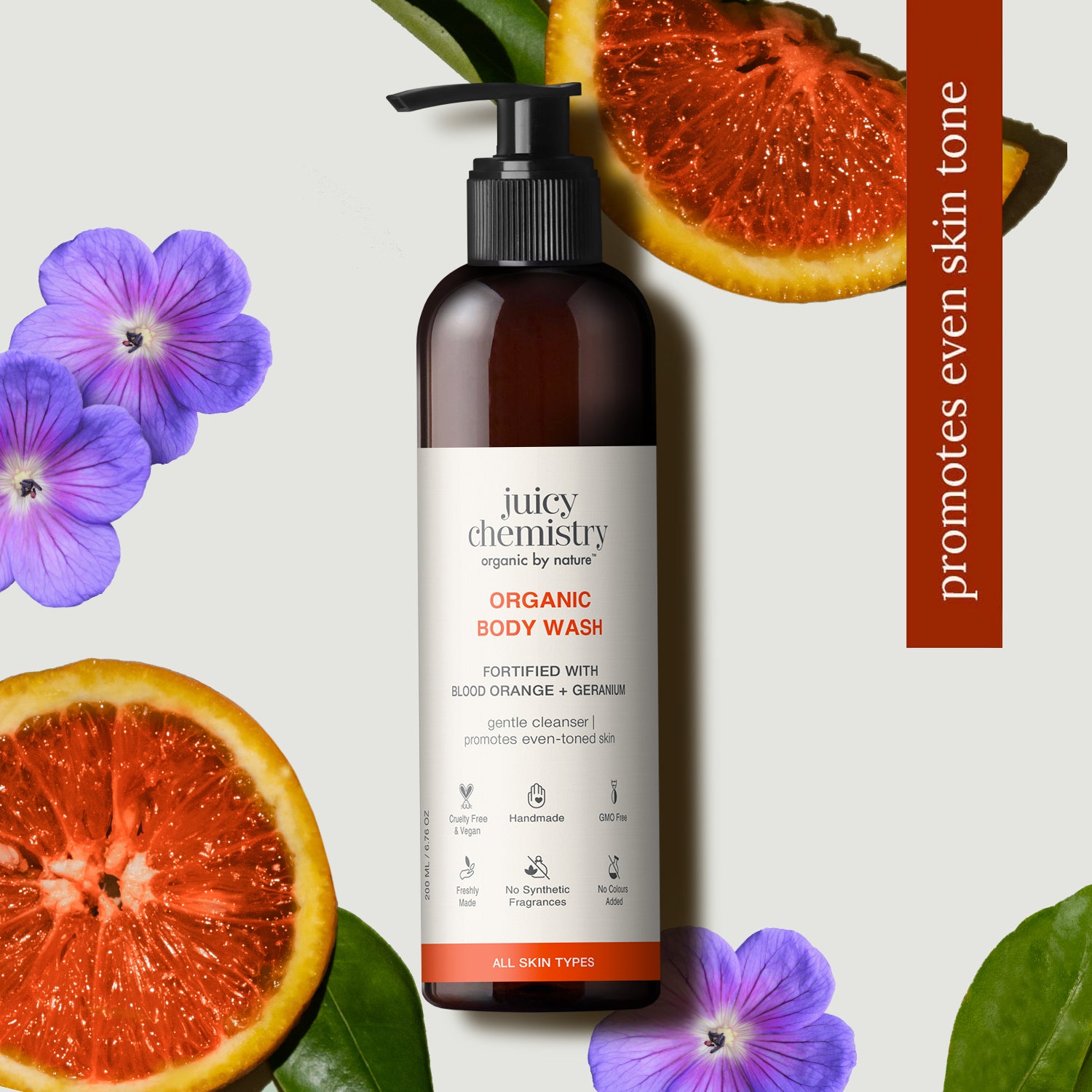 Blood Orange and Geranium Body Wash (Pack of 1)