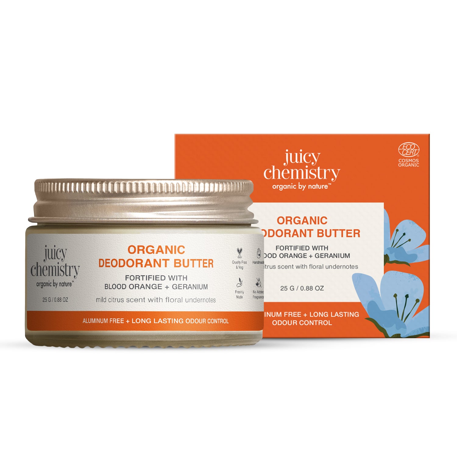 Blood Orange and Geranium Deodorant