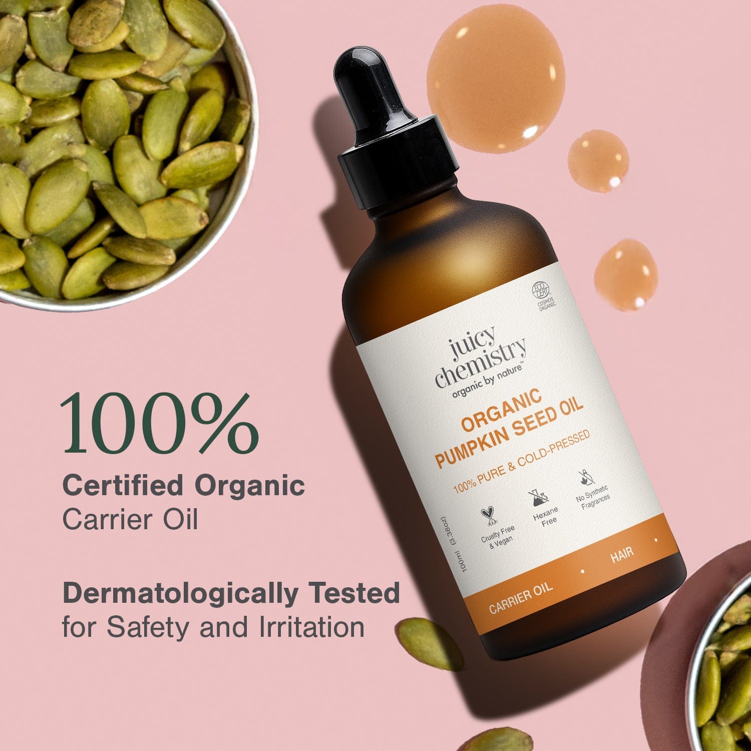 Organic Pumpkin Seed Oil