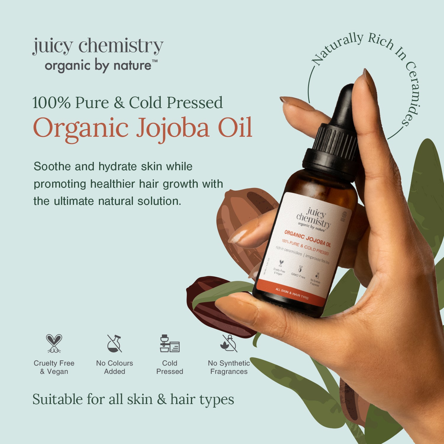 Cold Pressed Jojoba Carrier Oil