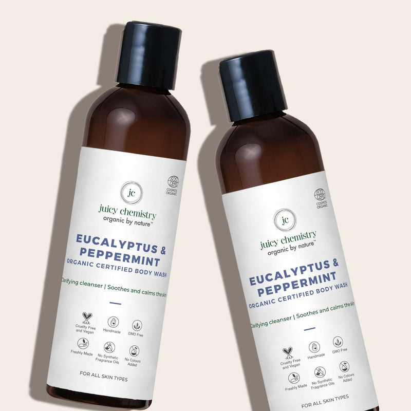 Eucalyptus and Peppermint Body Wash (Pack of 2)