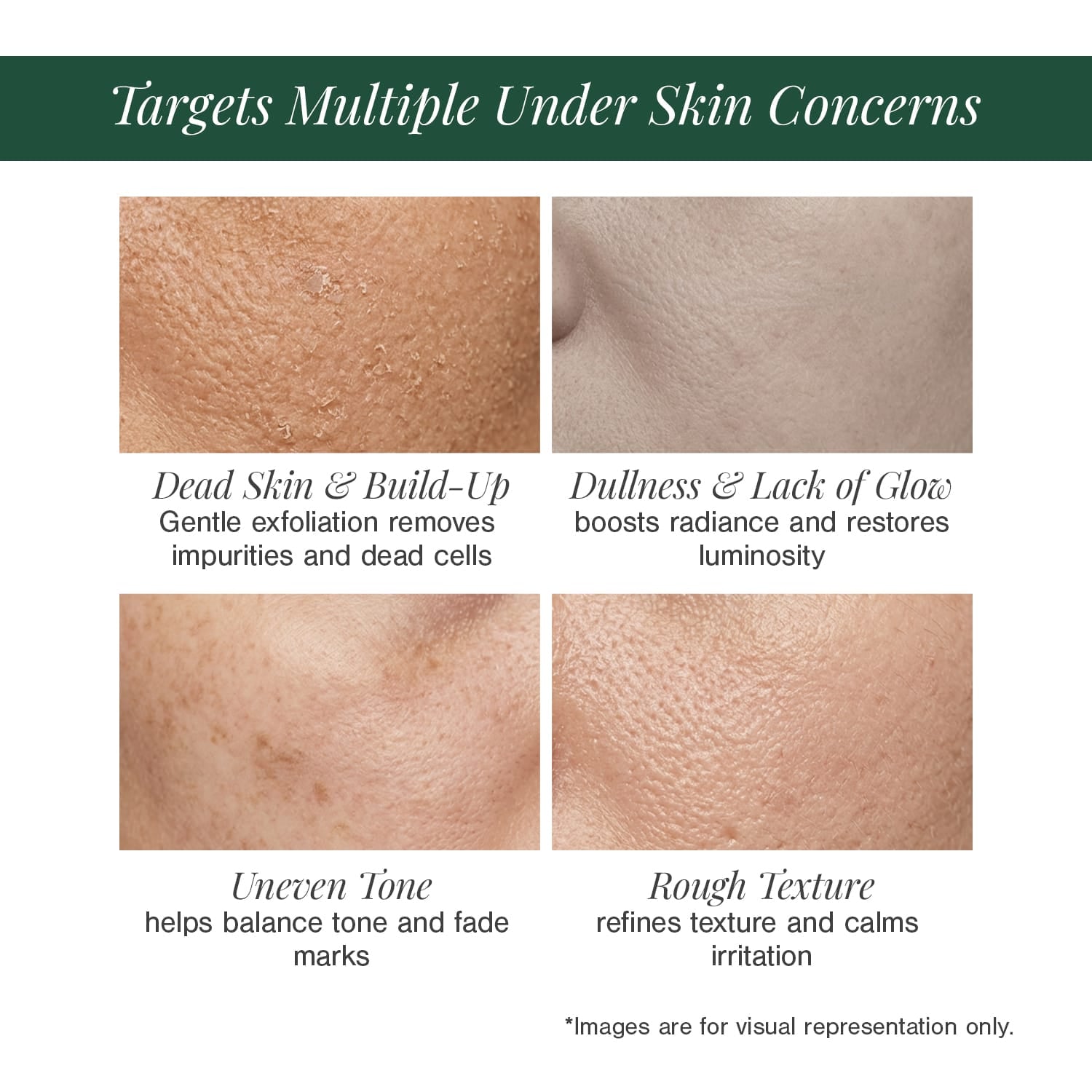 Face & Body Brightening Scrub Fortified with Saffron + Sandalwood