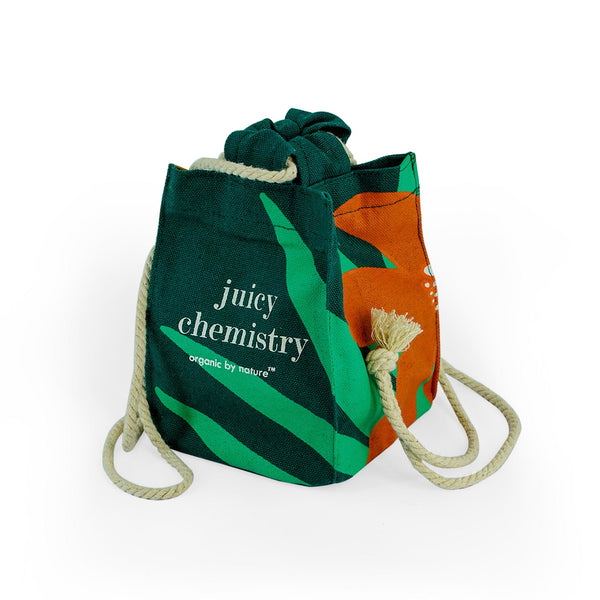 Green Cotton Gift Pouch