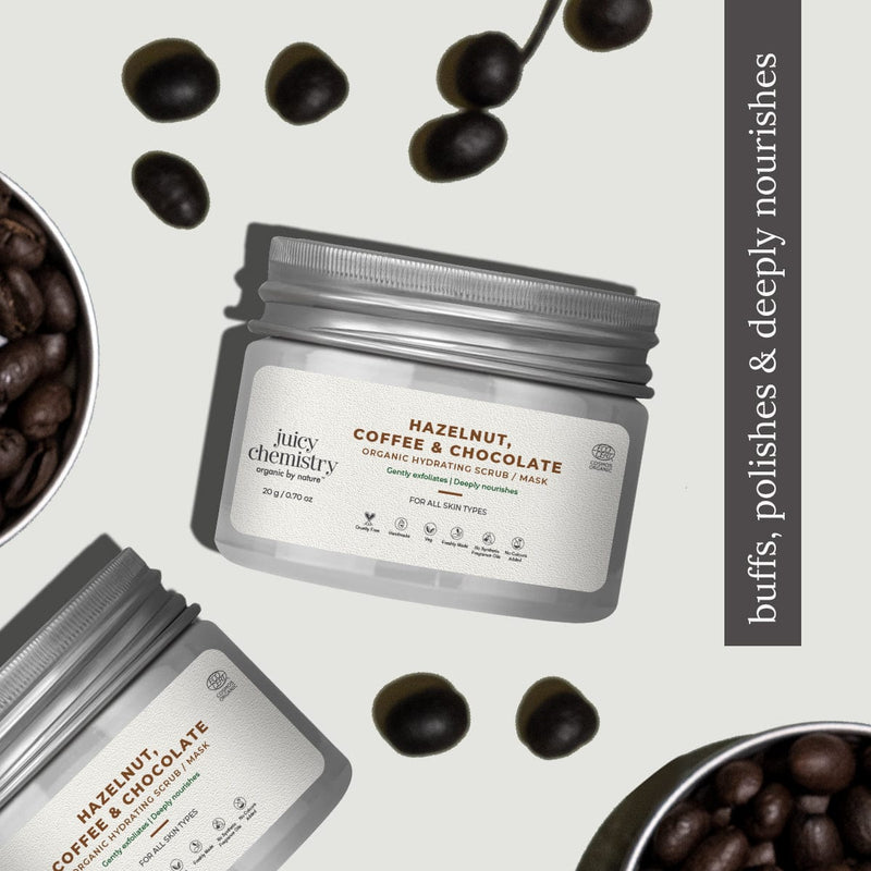 Hazelnut Coffee chocolateScrub TrialSize