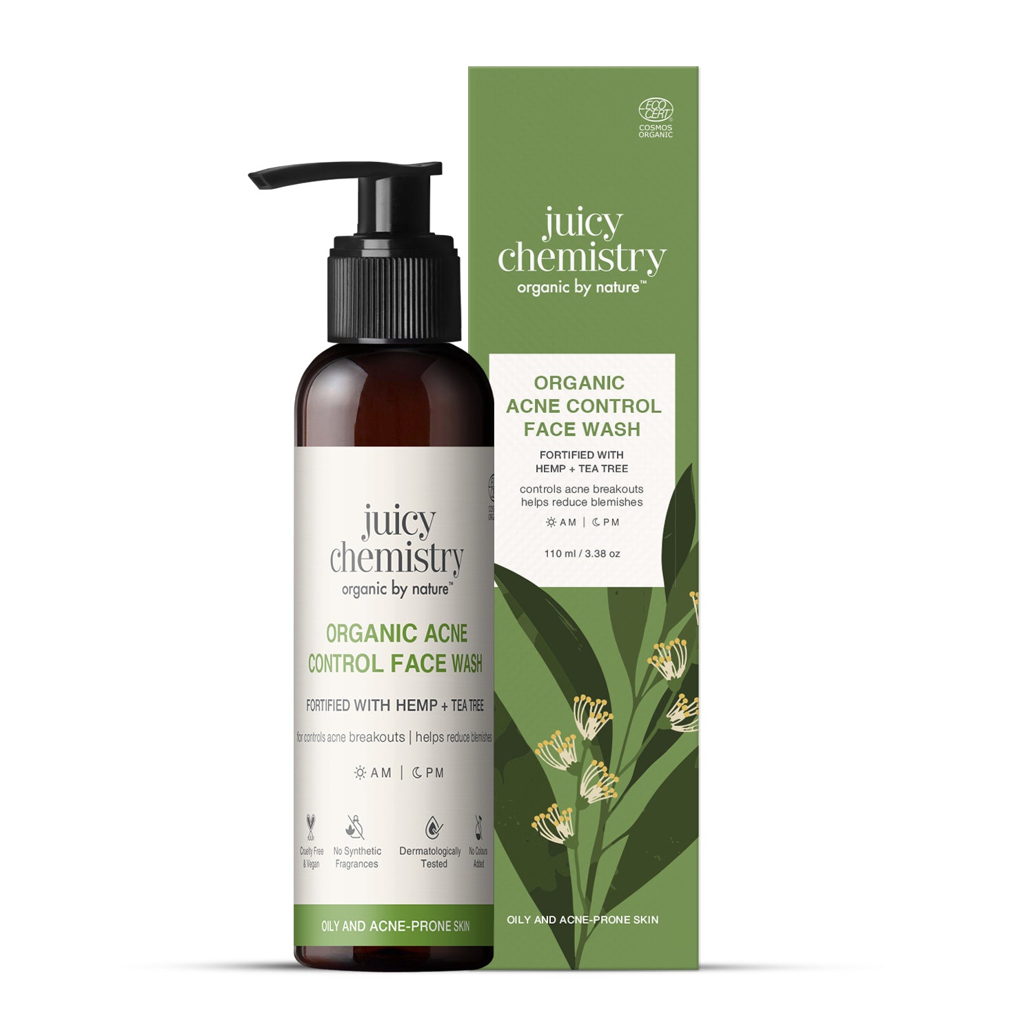 Hemp, Tea Tree and Neem Face Wash..