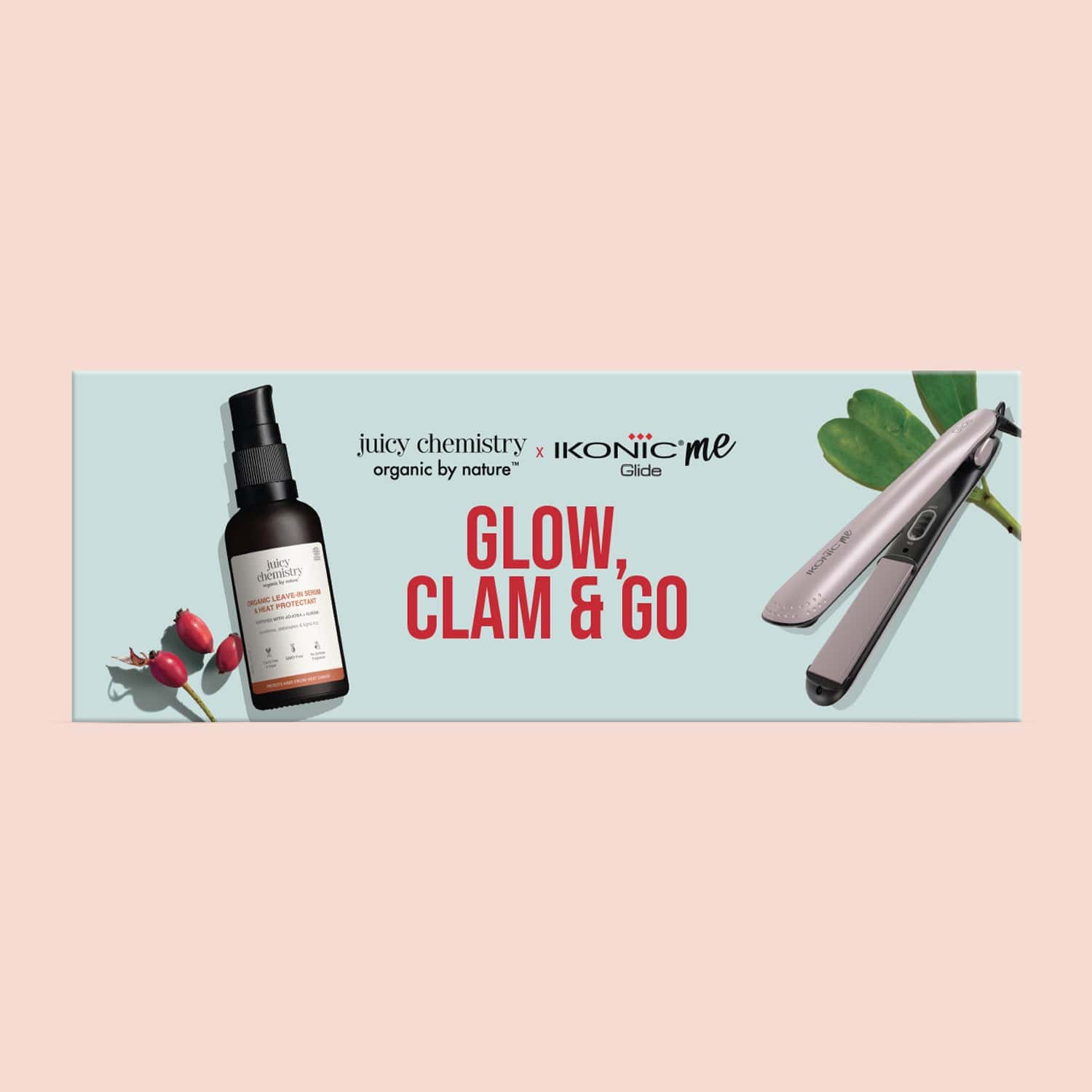 Juicy Chemistry x Ikonic Glow, Clam & Go Wedding Ultimate Glam Gift Box 2