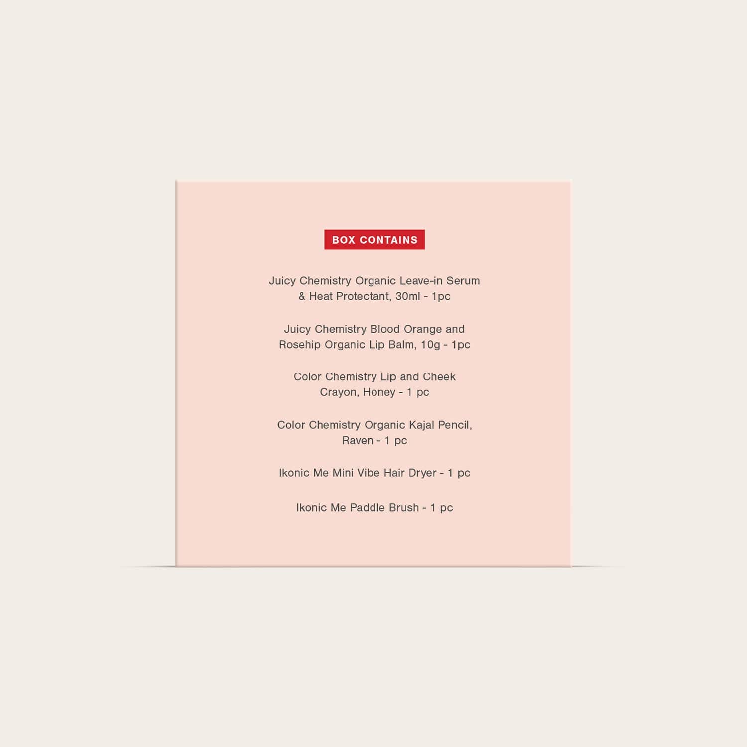 Juicy Chemistry x Ikonic Glow, Clam & Go Wedding Blowout & Beauty Gift Box 1