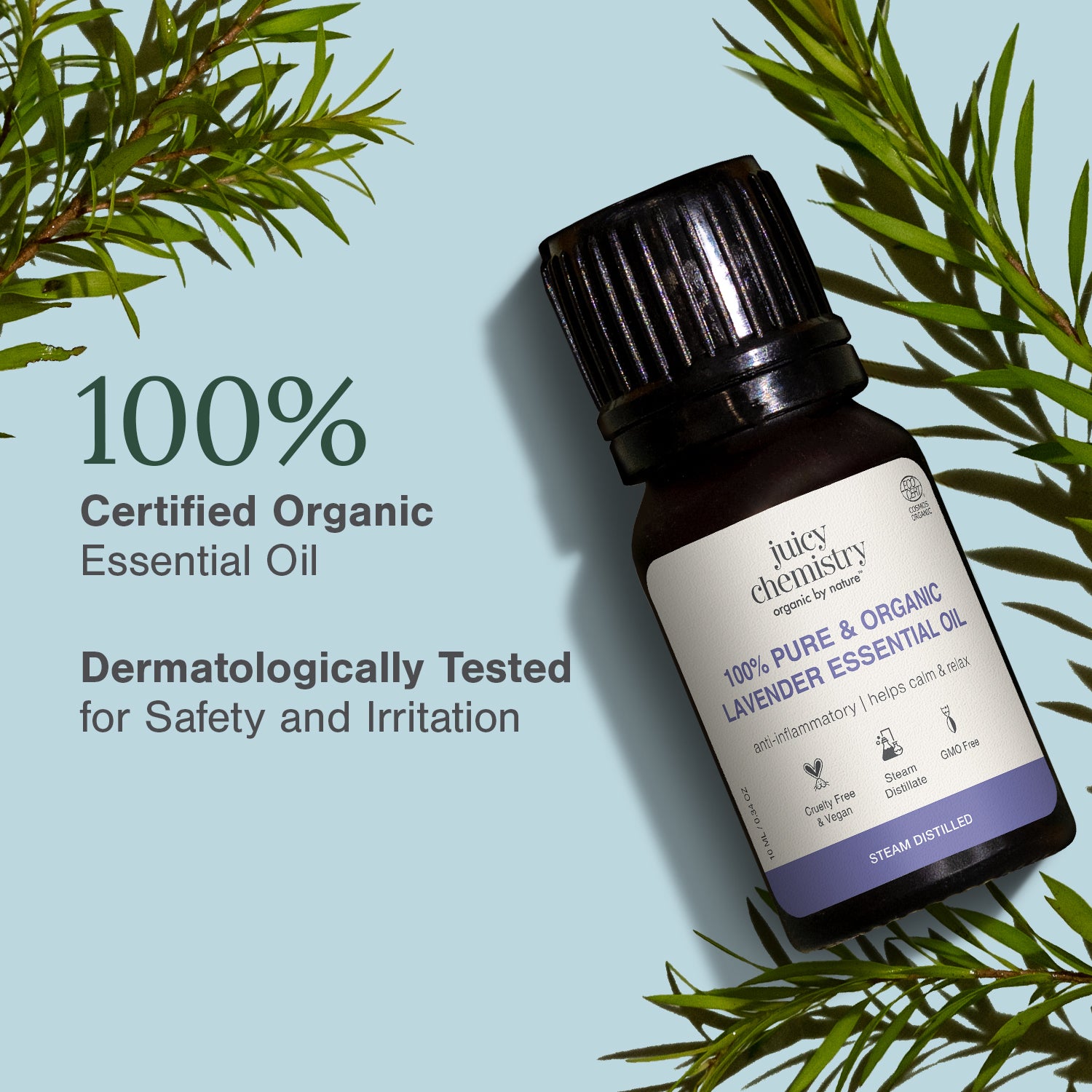 Certified Organic Lavender Essential Oil