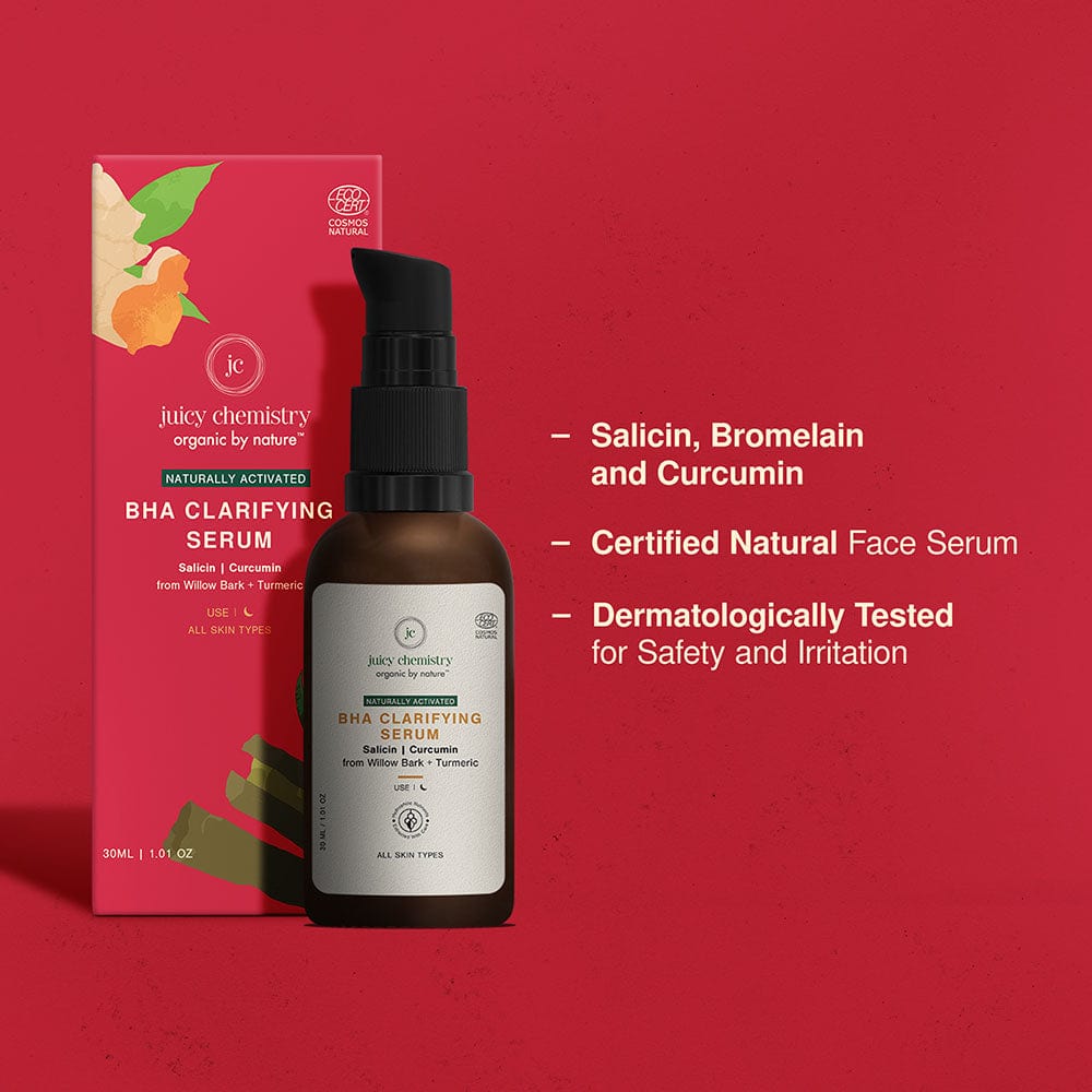 Naturally Activated BHA Clarifying Serum - Product Information