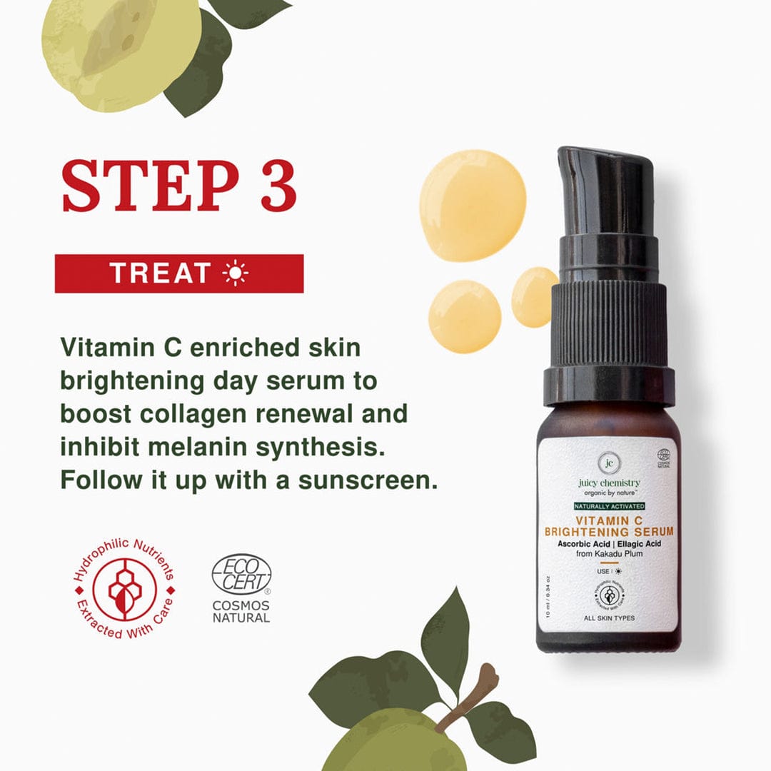 Organic and Naturally Activated Anti Acne Kit - Step 3 Treat Vitamin C Serum