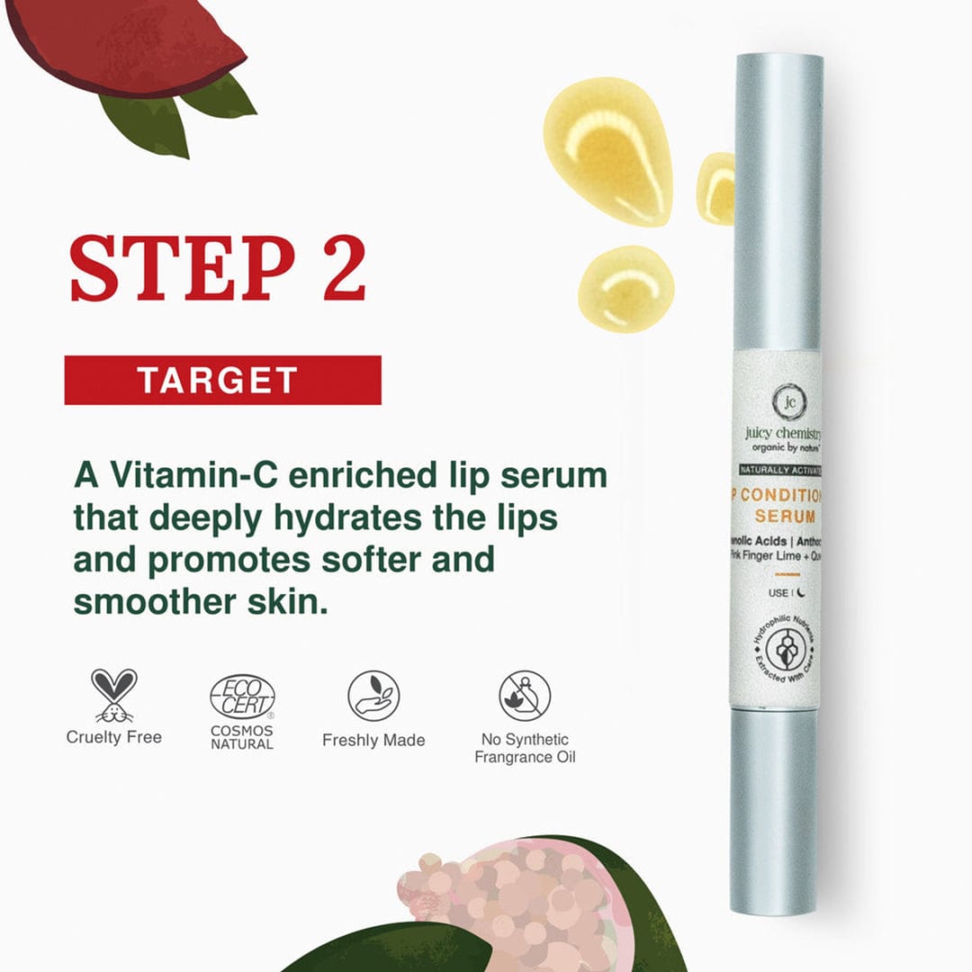 Organic and Naturally Activated Lip Care Kit - Step 2 Target