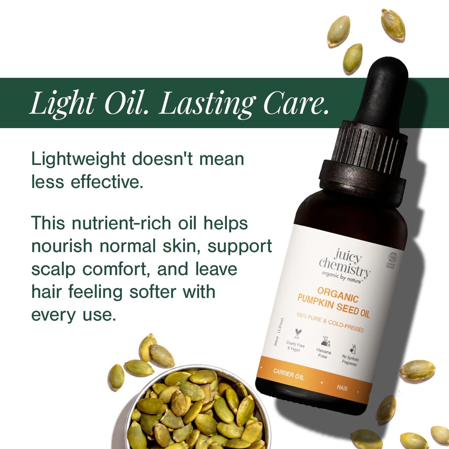 Organic Pumpkin Seed Oil