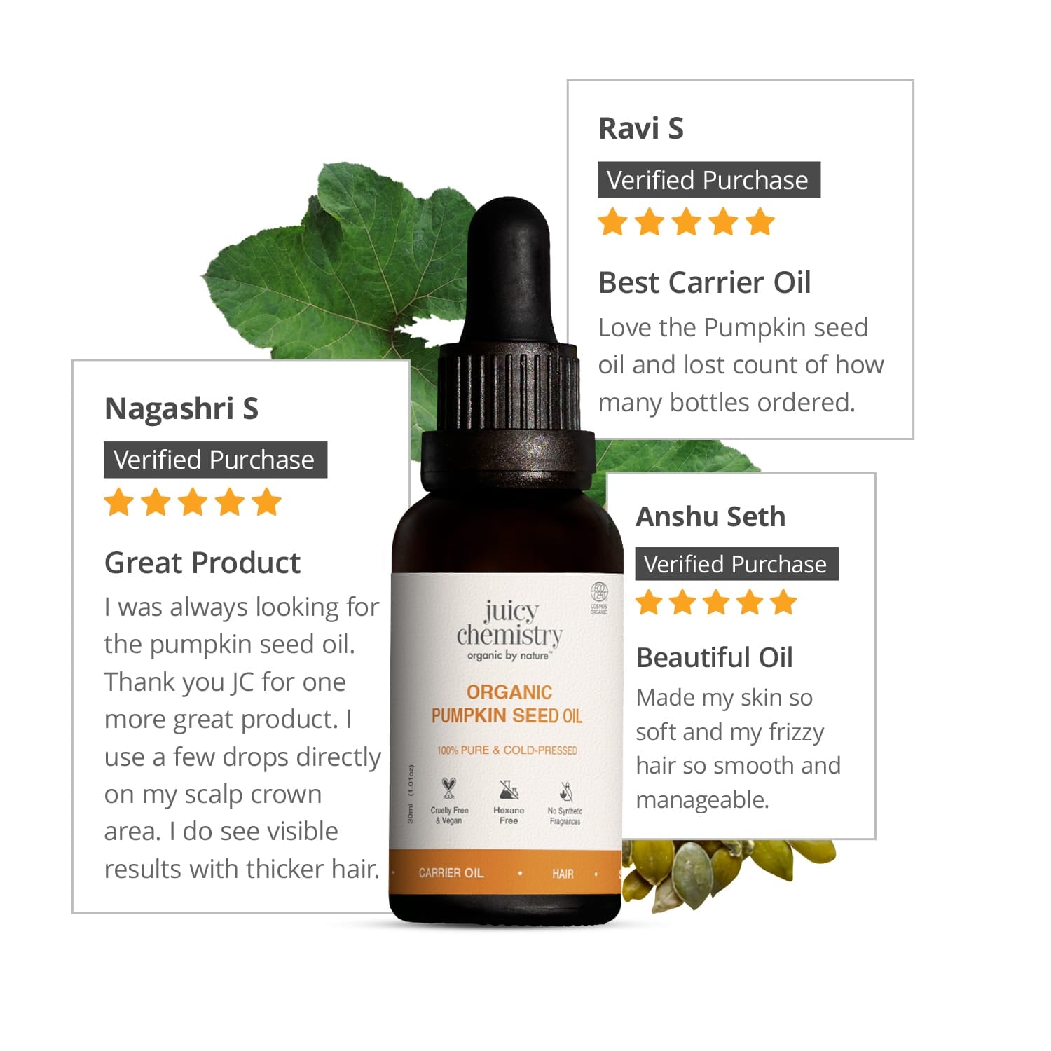 Organic Pumpkin Seed Oil