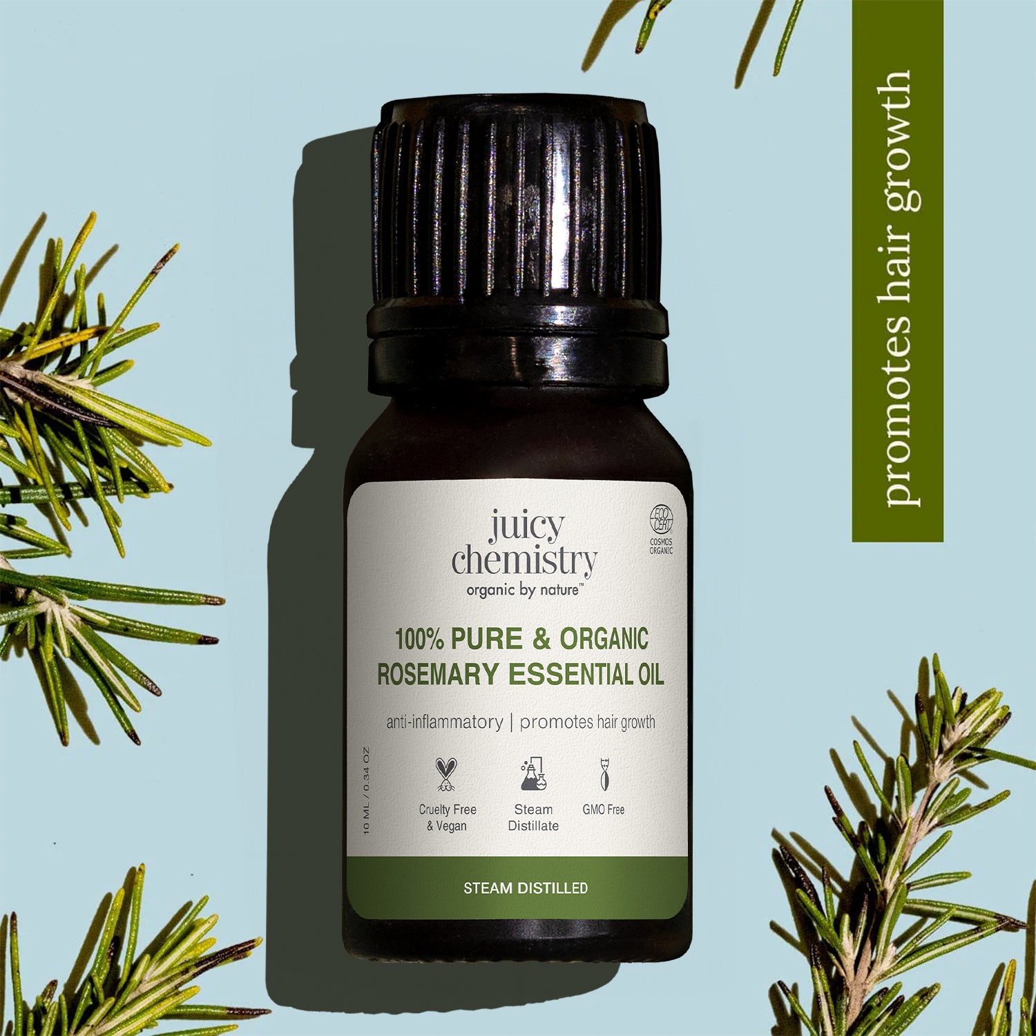 Certified Organic Rosemary Essential Oil