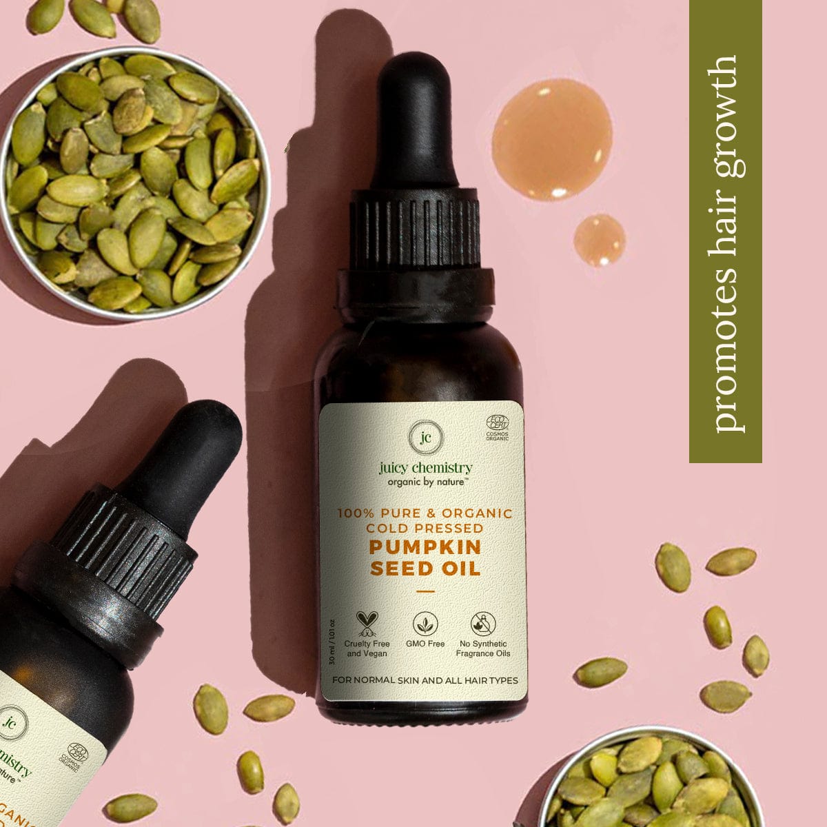 Cold Pressed Pumpkin Seed Carrier Oil