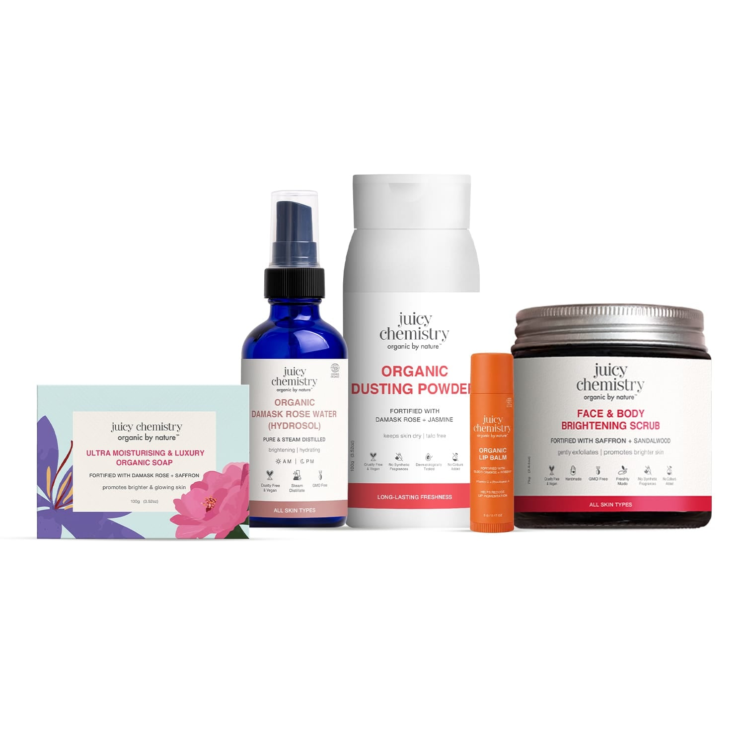 Juicy Chemistry Rose All Day Gift Box