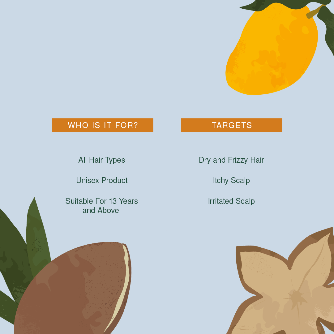Sacha Inchi Argan and Mango Butter Organic Hair Mask - Product User and Skin Type