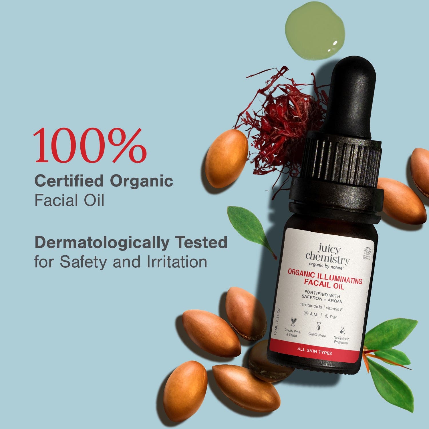 Saffron and Argan Facial Oil