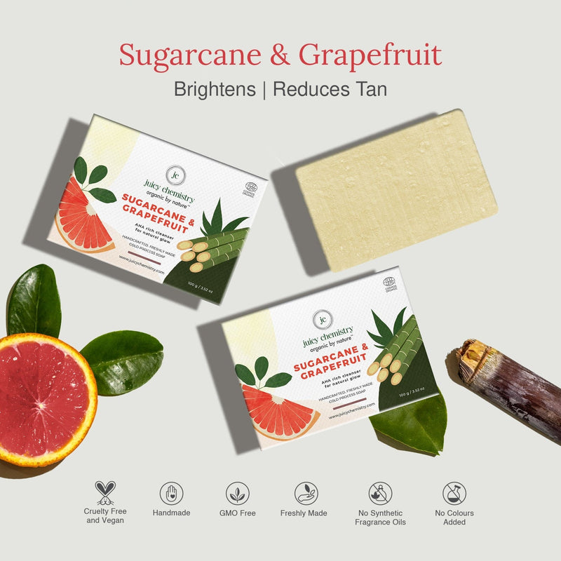 Sugarcane Organic Soap Combo