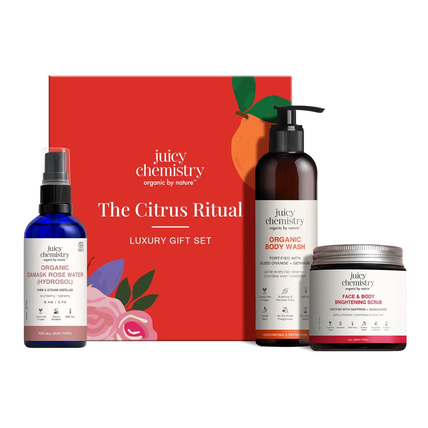 Juicy Chemistry Citrus Ritual Gift Box