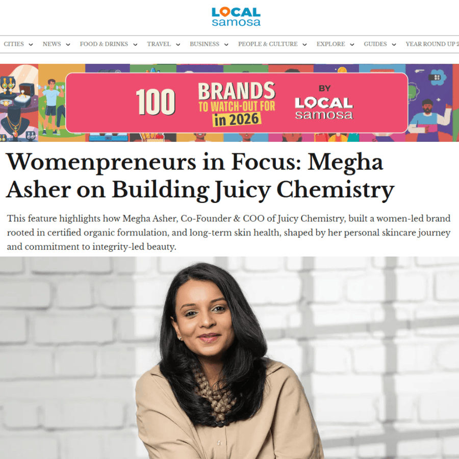 Womenpreneurs in Focus: Megha Asher on Building Juicy Chemistry