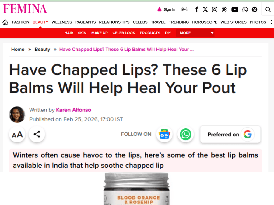 Have Chapped Lips? These 6 Lip Balms Will Help Heal Your Pout