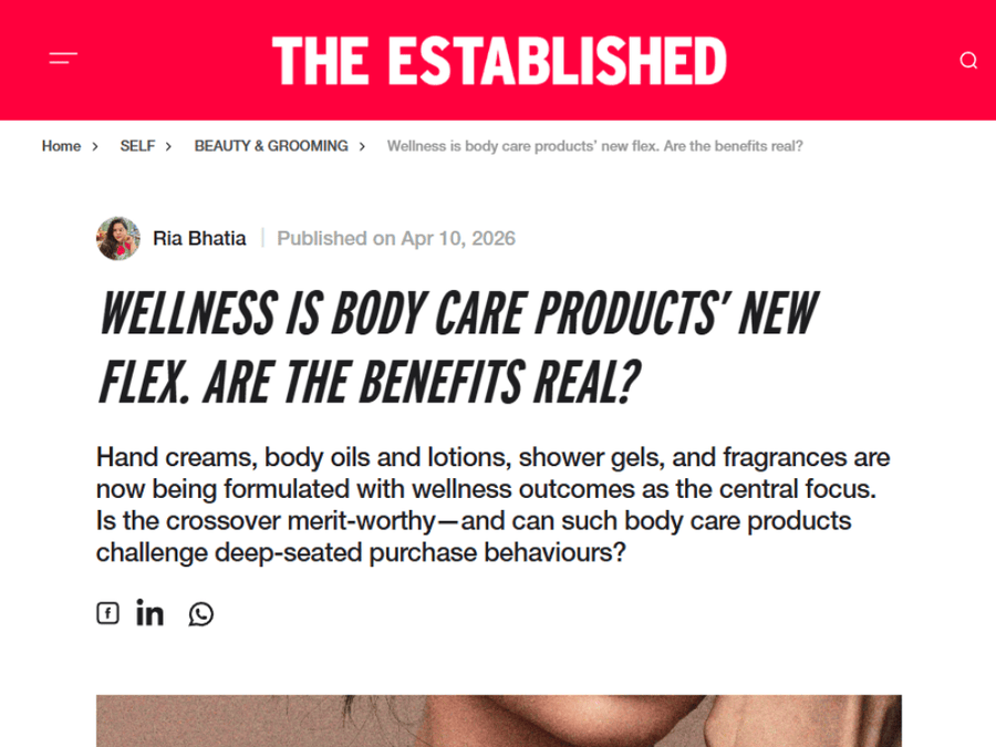 Wellness is body care products’ new flex. Are the benefits real?
