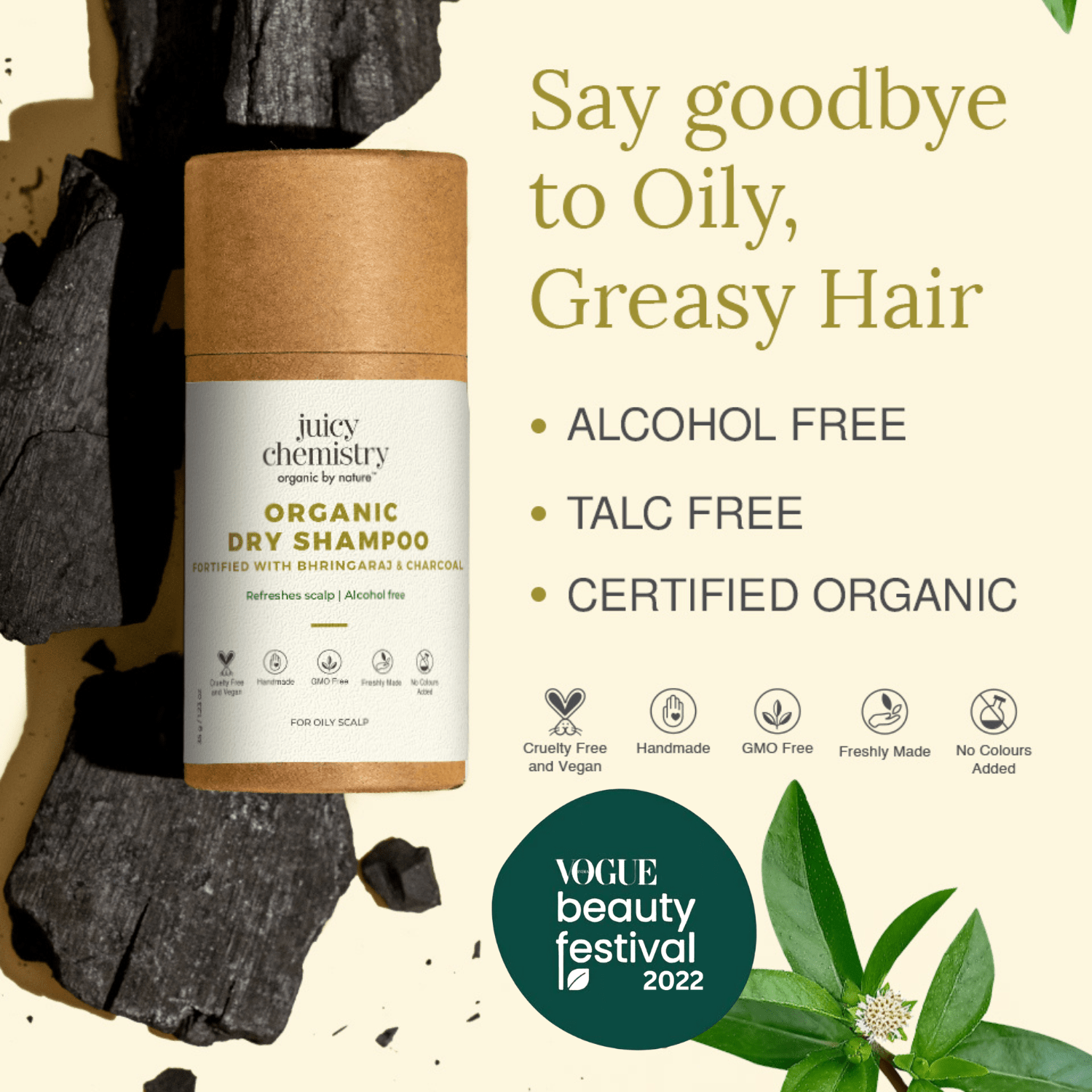 Organic Dry Shampoo..