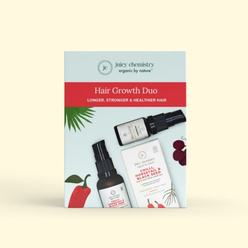 Organic Hair Growth Kit Buy Hair Care Kit Online Juicy Chemistry