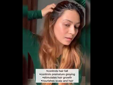 Hibiscus, Amla and Bhringaraj Organic Hair Oil - Product Video